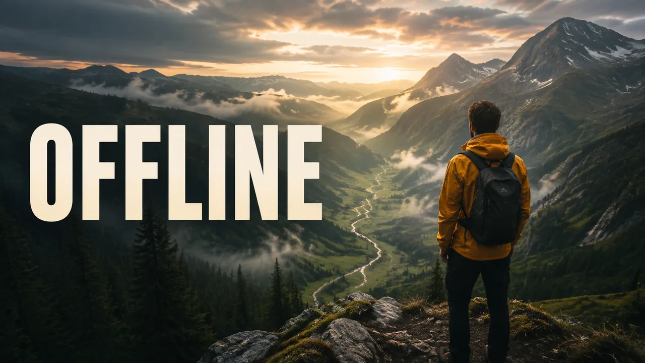 Concept thumbnail: OFFLINE — a story from the trail